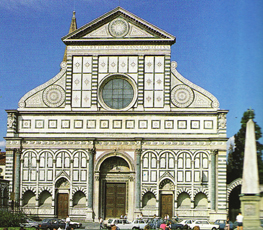 フィレンツェ・サンタマリア・ノヴェッラ教会（イタリア）