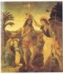 （イタリア・フィレンツェ・ウフィツィ美術館予約現地オプショナルツアー）ルネサンス美術旅行ヴェロッキオ「キリストの洗礼」